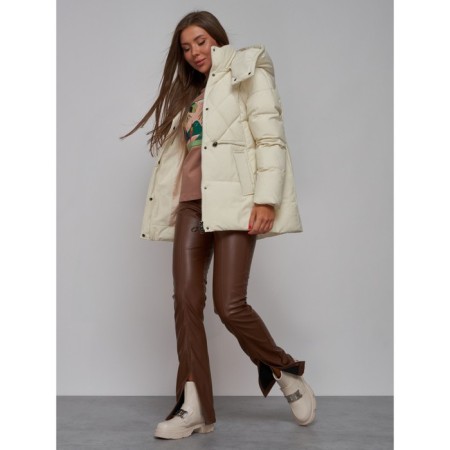 Winter jacket, size 50, beige color-14