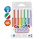 A set of textbook markers 6 colors, 1-4.5 mm, Carioca Pastel, pastel palette, mix