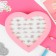 Children's Ring "Assorted" in the heart, shape mix, white color in silver