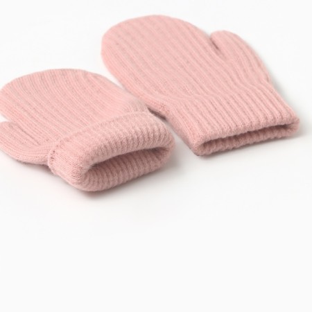 Baby mittens minku, pink color, 18 cm-2