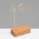 Smile coastal stand, gold color, 6 × 10.5 cm