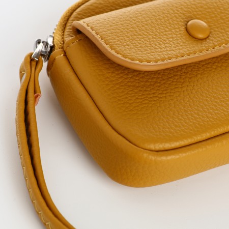 Lightning purse, ring, ring, yellow color-2