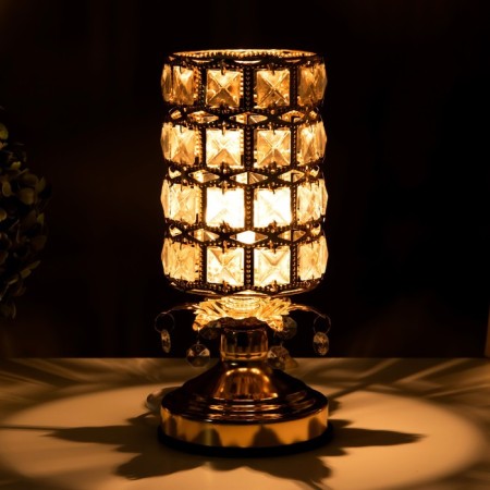 Lamp 16017/1 G4 20W gold 10.5x10.5x23.5 cm Risalux-3