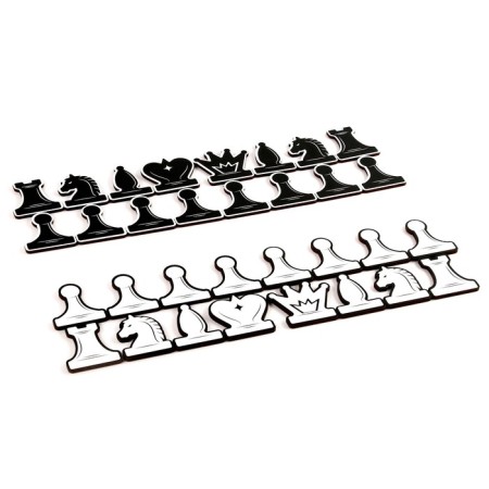 Figures for demonstration chess "Game time", 32 pcs, 5 x 4 cm-3