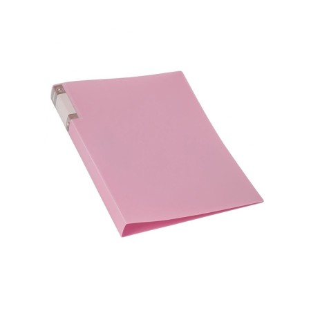 A folder with a spring -resource A4, 700 μm, 27 mm, calligrata top Pastel, internal and end pocket, up to 180 sheets, flamingos