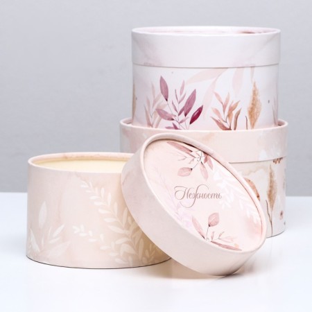 Set of hats 3 in 1, "tenderness", 16 x 10.14 x 9.13 x 8.5 cm-1
