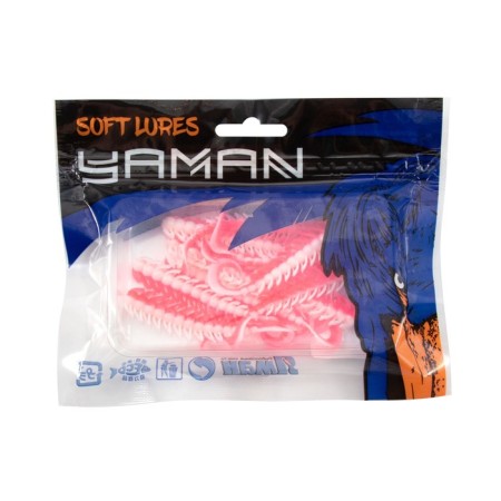 Twister Yaman Pro Ruff, 7.6 cm, color #27-Red White, packaging 10 pcs.-4