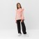 Blouse for the girl minku color is light pink, height 122 cm
