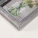 Photo frame Plastic in 9 photos 10x10, 10x15 cm "Patterns" Dark silver 54x49 cm