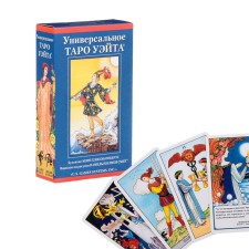 Tarot cards Universal Wate, 78 l, map 6.6 x 12 cm