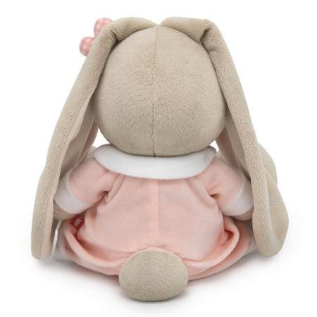 Soft toy "Bunny Mi", in the sleeping overalls, 18 cm-2