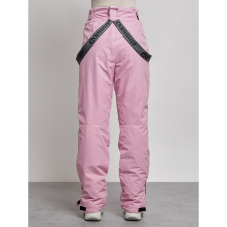 Semi -combinezone ski insulated female winter, size 50, pink color-8