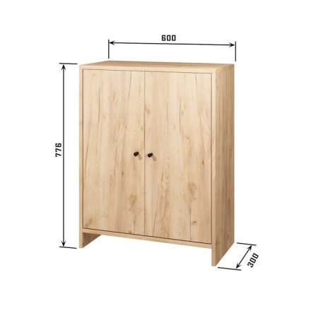 Tumba 600, 600x300x776, ATV/Oak Golden craft-2