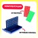 Board game for the logic "Fifteen in a row", mini-version, 2 players, 5+