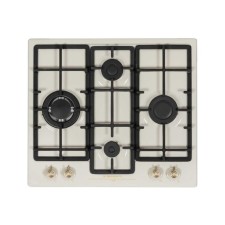 Hon surface Delvento V60V41O220, gas, 4 burners, beige