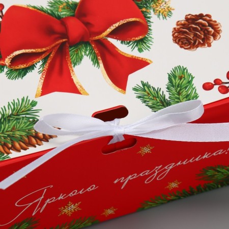 Gift box “Happy New Year!”, 31 x 24.5 x 8 cm, New Year-4