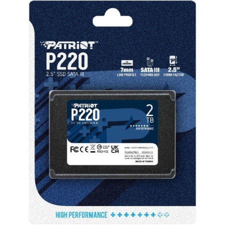 SSD Patriot Sata III 2TB P220S2TB25 P220 2.5 "-4