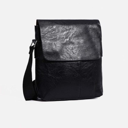 Male bag, black color