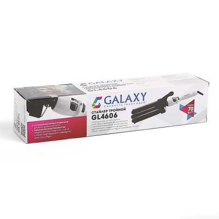Duffile Galaxy GL 4606, 70 W, ceramic coating, D = 22 mm, 200 ° C, white-5