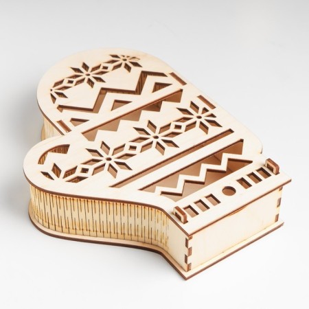 Casket "Mittens" 21x16x5 cm-4