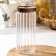 Glass Bank for bulk products with a wooden lid Magistro "Daphne", 1 l, 9 × 20 cm