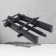 Deli bearings puller, two -bearing, with an adjustable clamp, 45 steel, 75 mm