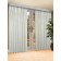 Blackout curtains, size 160x250 cm - 2 pcs, color light gray