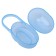 A container for storing and sterilizing children's nipples and dummy, blue color
