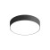 DK2850-BK TAB Light Light with D160MM 220V 220V 3000/4000/6500K IP20 Black Alumin