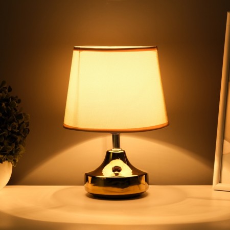 Bulbed lamp with a lampshade Risalux "Shine", 1 × 40 W, E27, 17 × 17 × 24 cm-3