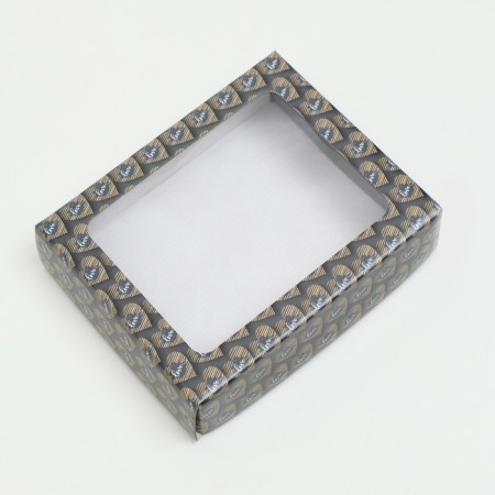 Box cover is a “love”, with a window, 18 x 15 x 5 cm-1
