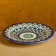 Plate of the Rishtan ceramics "Flowers", blue, flat, 17 cm, mix