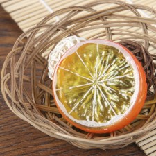 Funny piece of orange d-5 cm (packing 10 pcs, price for 1 pc)