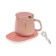 Heated LSK-1501 heating stand, from USB, 16 watts, pink