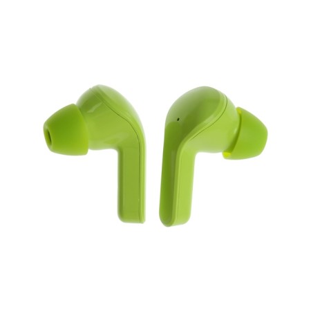 Wireless headphones Air31, TWS, vacuum, BT 5.0, 45/230 mAh, transparent, green-2