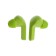 Wireless headphones Air31, TWS, vacuum, BT 5.0, 45/230 mAh, transparent, green