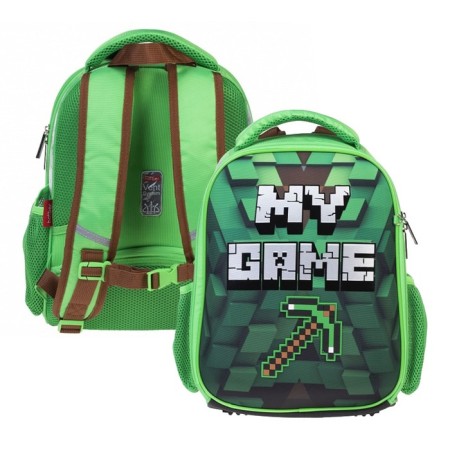 Frame backpack 35 x 27 x 15 cm, Hatber ergonomic mini "Pixel" NRK_86028