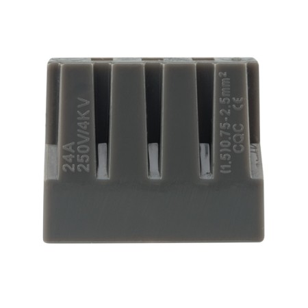 Express Klem with Paste QMS 773-308, 8-wire up to 2.5 mm², gray (50 pcs/° C) rexant-3