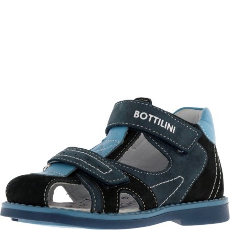 Baby sandals, size 20, blue-blue color-2