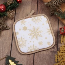 Take a shares of snowflakes gold 17*17 cm, 100% p/e