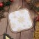 Take a shares of snowflakes gold 17*17 cm, 100% p/e