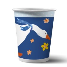 A set of paper glasses 