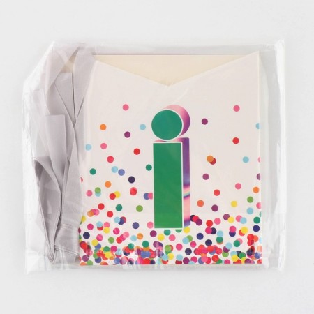 Girland on the tape "Happy Birthday", 215 cm.-7