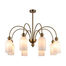Ceiling light Gerhort G11064/8COP WT, 8x60W, E14, 53x82x82 cm, bronze color