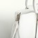 Women's bag with lightning, white color