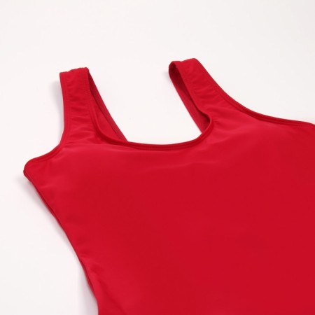 Swimsuit Women's EVEN BASIC MINAKU Bordeaux color, size 50-5