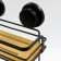 Wall shelf 2-tier Joy Home, with suction cups, bamboo