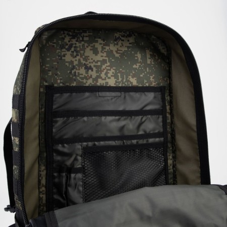 Tactical backpack, TAIF, 30 l, lightning department, outer pocket, camouflage color/green-5