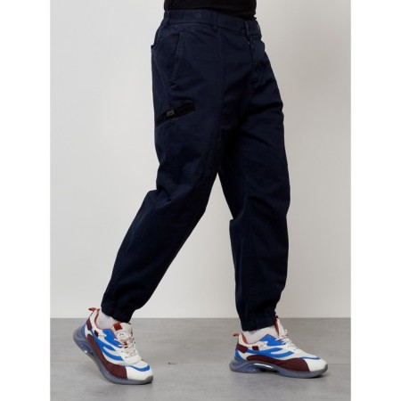 Cargo jeans, size 56, dark blue color-2