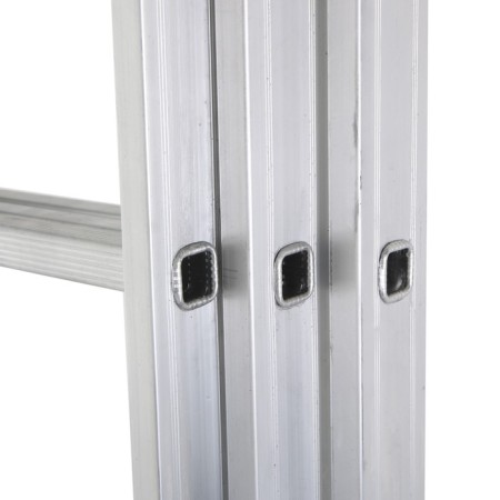 Tundra staircase, three -section, aluminum, 10 steps-2